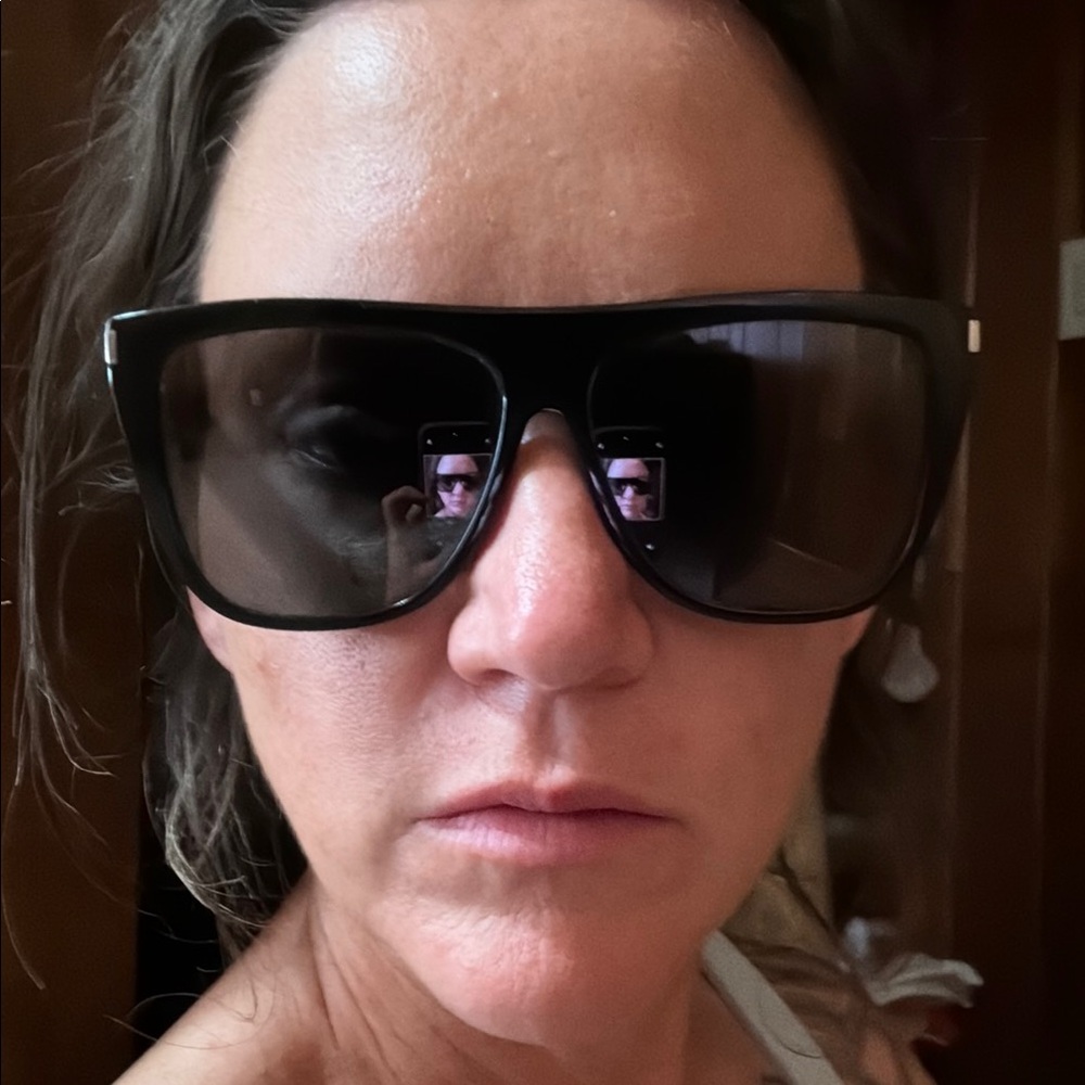 Saint Laurent SL 1 Black Sunglasses